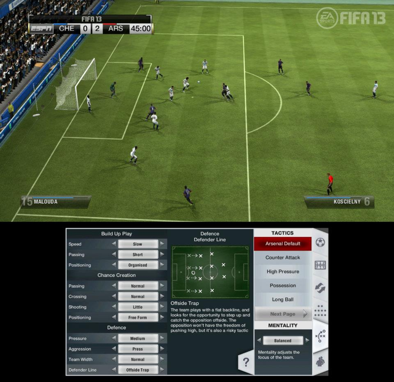 Illustration for article titled Leaked Screens Show How FIFA 13 Works with the Wii U Controller
